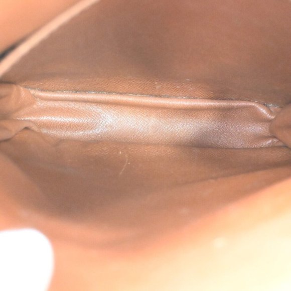 LOUIS VUITTON Danube Shoulder Bag Monogram Leather Brown France M45266 - Picture 11 of 16